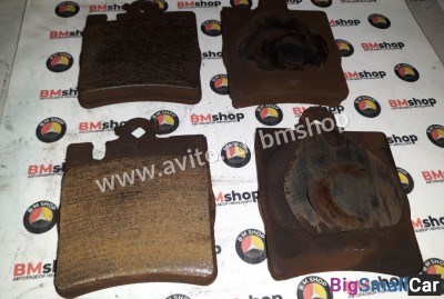 Тормозные колодки задние Mercedes W203 из Японии - купить Екатеринбурге