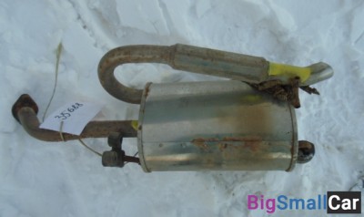 Задняя часть глушителя от Chevrolet Spark M200 2005-2010 - купить Екатеринбурге