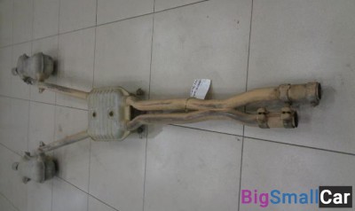 Глушитель в сборе от Audi A6 Allroad quattro C5 2000-2005 - купить Екатеринбурге