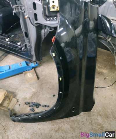 Nissan x-trail t31 крыло левое - купить Екатеринбурге