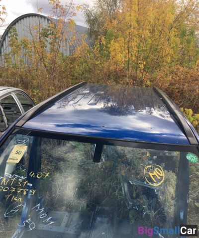 Крыша со стойками Ниссан икстреил синяя - купить Екатеринбурге