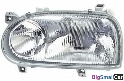 Фара depo 4411115rlde Правая с птф GTI