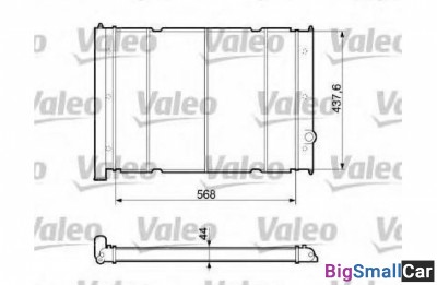 Радиатор охлаждения AVA quality cooling VWA2034 - купить Екатеринбурге