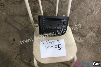 Магнитофон Toyota Vitz 10 модель 99-05г - купить Екатеринбурге