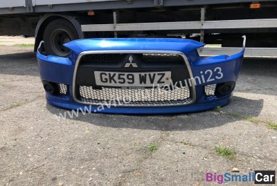 Бампер передний mitsubishi lancer Х - купить Екатеринбурге