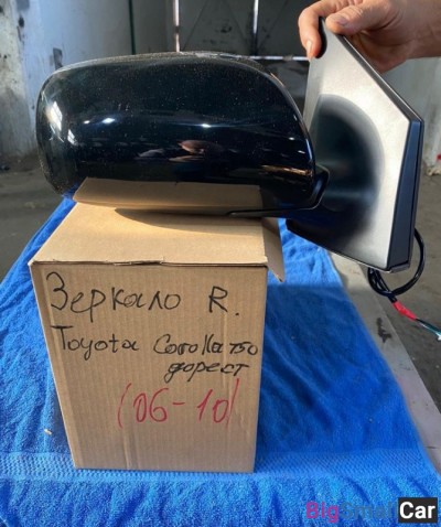 Зеркало правое toyota corolla (тойота королла) 150 - купить Екатеринбурге