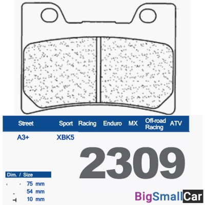 Тормозные колодки CL 2309A3