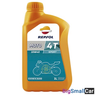 Масло моторное REPSOL MOTO SPORT 4T 10W40 1L 6023/R - купить Екатеринбурге