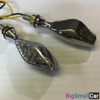 Поворотники на ножке EMGO METAL BODY/CHROME 61-66290