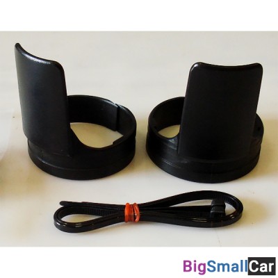 Защита перьев вилки PW (BLACK) 701-001