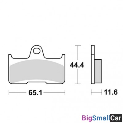 Тормозные колодки, задние Sinter / SBS 799SI