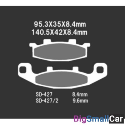 Тормозные колодки VD-427JL