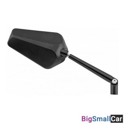 Зеркало BIKEMASTER Lined Shovel CNC blk 600424