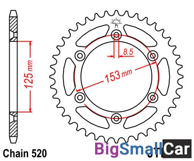 Звезда ведомая JT JTR210.39 - купить Екатеринбурге