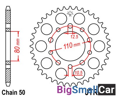 Звезда ведомая JT JTR1334.41 - купить Екатеринбурге
