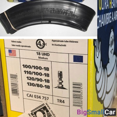 Камера MICHELIN 18 усиленная 4mm TR4 18039