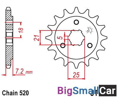 Звезда ведущая JT JTF437.14 - купить Екатеринбурге