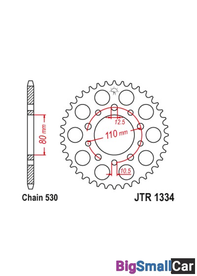 Звезда ведомая JT JTR1334.39 - купить Екатеринбурге