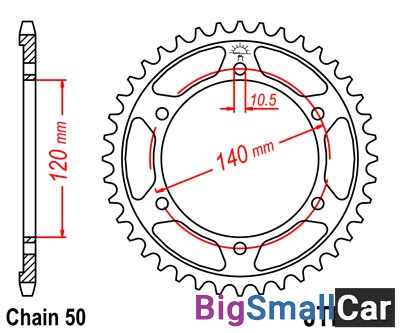 Звезда ведомая JT JTR499.44 - купить Екатеринбурге