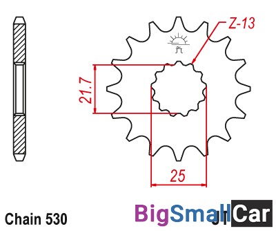 Звезда ведущая JT JTF566.14 - купить Екатеринбурге