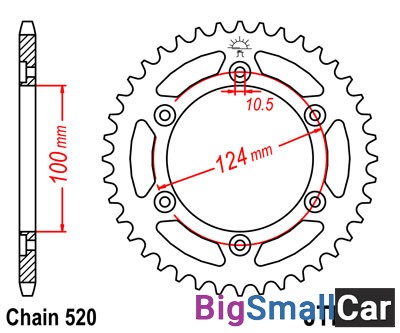 Звезда ведомая JT JTR735.45 - купить Екатеринбурге