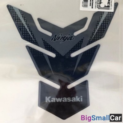 Наклейка на бак Kawasaki NINJA grey/blk 18833 - купить Екатеринбурге