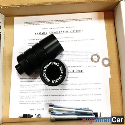 Слайдеры CRASH-PROTECTION Yamaha FZ6N/S 04-09 CPYA-016-B - купить Екатеринбурге