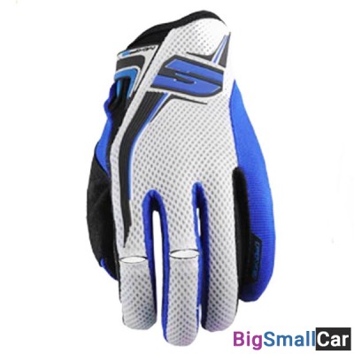 Перчатки FIVE MXF3 white/blue M 20491