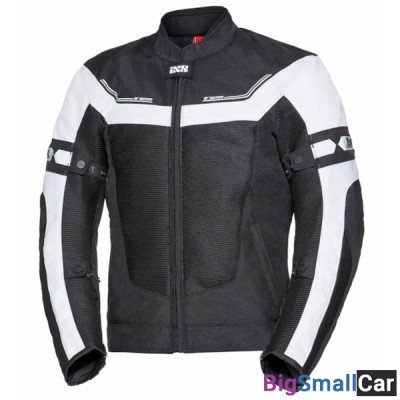 Куртка текстиль IXS Sport Jacke Levante-Air 2.0 blk/wh XL X51056-031-XL