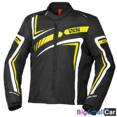 Куртка текстиль IXS Sport Jacket RS-400 ST blk/wh/yel L X56042-351-L