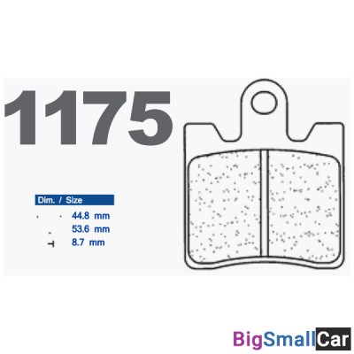 Тормозные колодки CL 1175XBK5