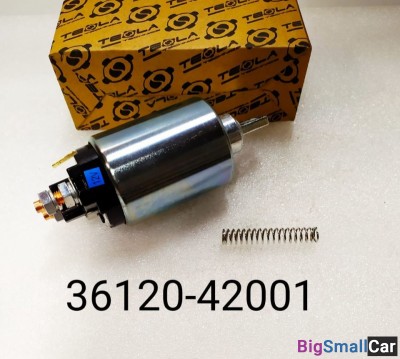 Втягивающее реле стартера Hyndai D4BF 3612042000 - купить Екатеринбурге