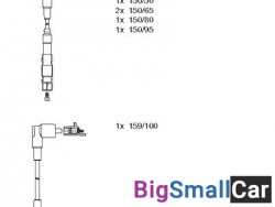 Комплект проводов зажигания MERCEDES-BENZ M103 - купить Екатеринбурге