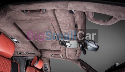 Перетяжка салона Volkswagen e-Up кожей и алькантарой - купить Екатеринбурге