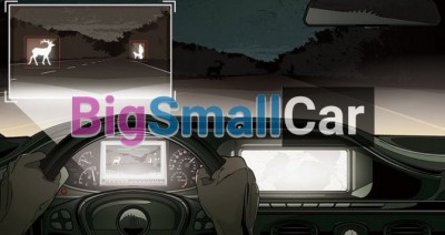 Система ночного видения в  Volvo C30